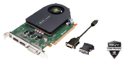 PNY NVIDIA Quadro 2000 by PNY 1GB GDDR5 PCI Express Gen 2 x16 DVI-I DL and Dual DisplayPort OpenGL, Direct X, CUDA and OpenCL Profesional Graphics Board, VCQ2000-PB