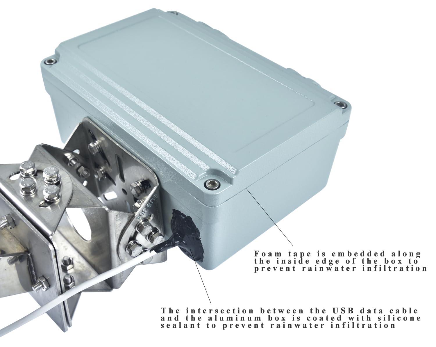 JPCRMOV JPCRMOV Time Lapse Camera, 4K Interval Timer Shooting Camera Outdoor Construction, Constructions Sites, House Building, Plant Growth, Waterproof housing for Professional Photographers