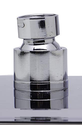 ALFI brand ALFI brand RAIN8S 8-Inch Solid Square Ultra Thin Rain Shower Head, Polished Stainless Steel