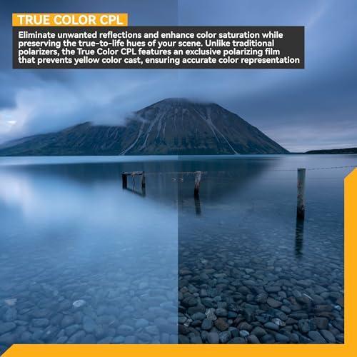 NiSi NiSi JetMag Pro 82MAG Filmmaker Kit - Magnetic Lens Filter Kit with FS Neutral Density (ND4/ND8/ND16), Black Mist 1/8, Adapters (67mm/72mm/77mm/82mm), Protective Caps and Caddy Case