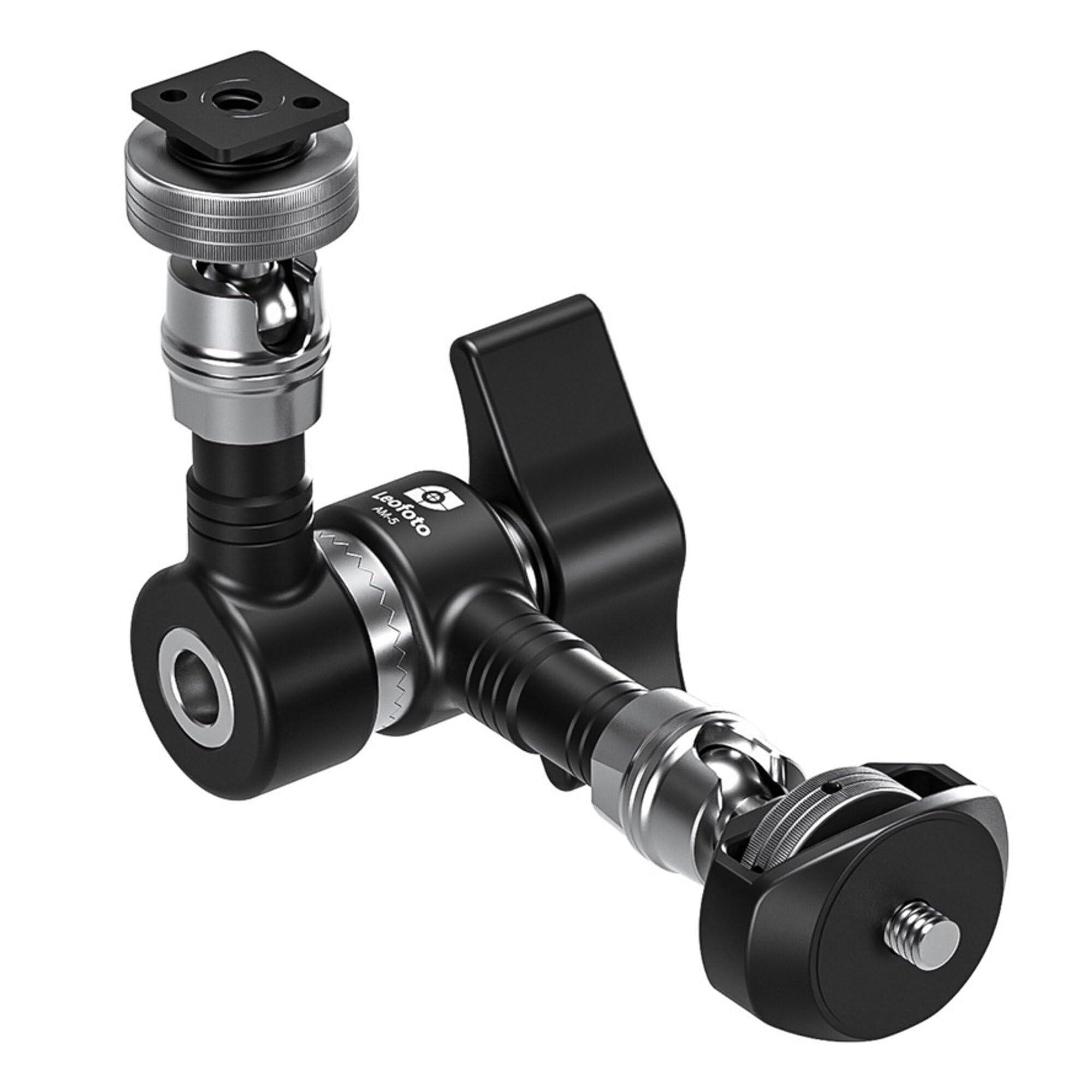 LEOFOTO Leofoto AM-5 Versa Kit Magic Arm with 1/4\" Mounting Screw for Smartphones, iPads, tripods etc