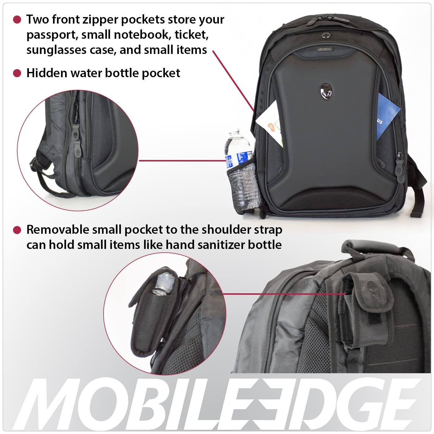 Mobile Edge Mobile Edge Orion M17x Gaming Laptop Backpack for Men and Women, Designed Specifically for and Compatible with Alienware M17 17.3 Laptops, ScanFast Checkpoint Friendly, Black ME-AWBP2.0