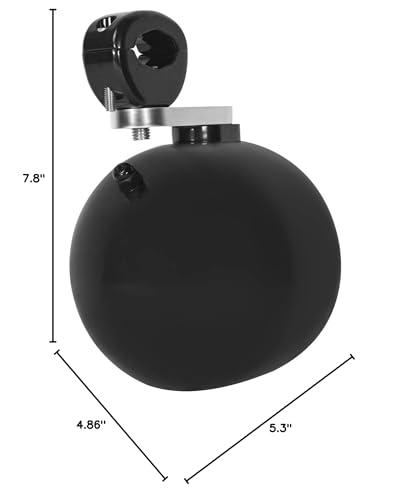 Rockville Rockville 2 MAC40B 4" Black Swivel Aluminum Tower/Handlebar Speaker Pods ATV/UTV