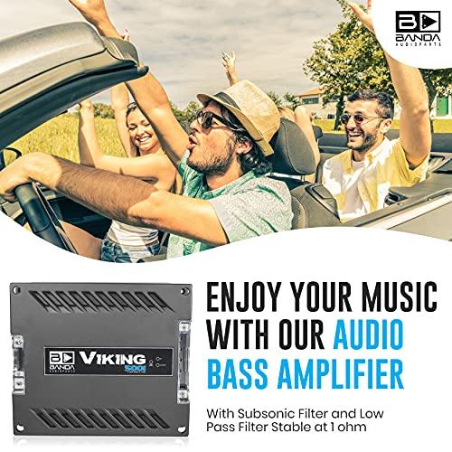 Banda Banda 5000 WATT 1 OHM CAR AMP