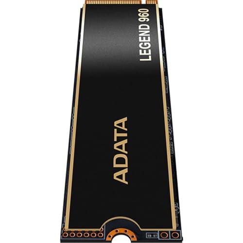 ADATA ADATA Legend 960 2TB PCIe Gen4 x4 NVMe 1.4 M.2 Internal Gaming SSD Up to 7,400 MB/s (ALEG-960-2TCS)