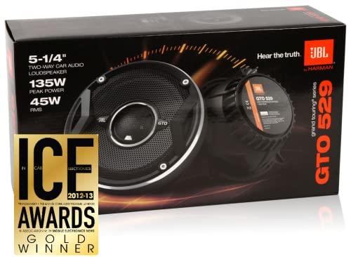 JBL JBL GTO609C 270 Watts 6-1/2" Premium Car Audio Component Stereo Speaker System with Patented Plus One Woofer-Cone Technology