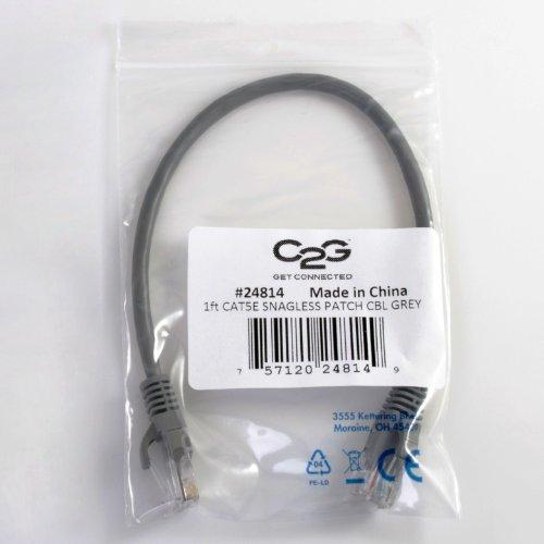 C2G C2G/Cables to Go 00482 Cat5e Snagless Unshielded (UTP) Network Patch Cable