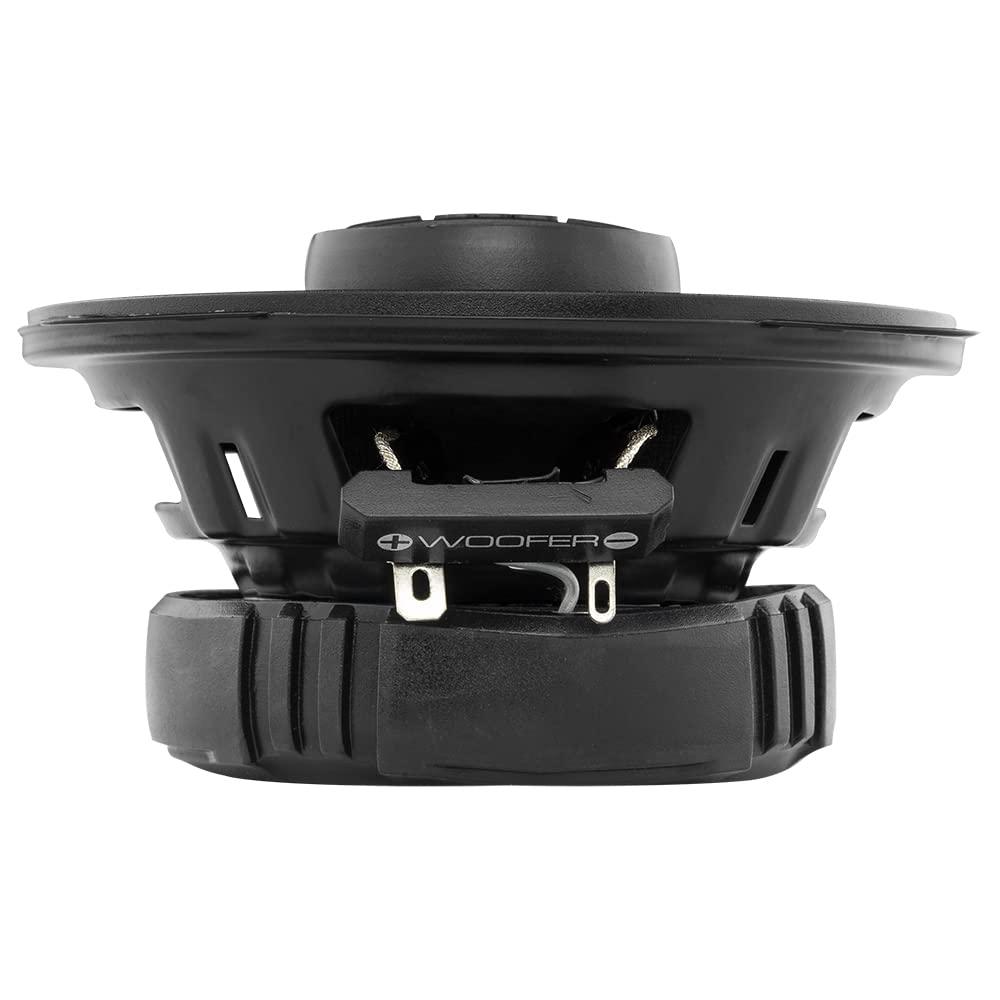 DS18 DS18 G4Xi GEN-X 4\" 2-Way Coaxial Speakers 120 Watts Max Power 4-Ohm with Mylar Balanced Dome Tweeters - Full Range Car Replacement Speaker - Grill Included - 2 Speakers