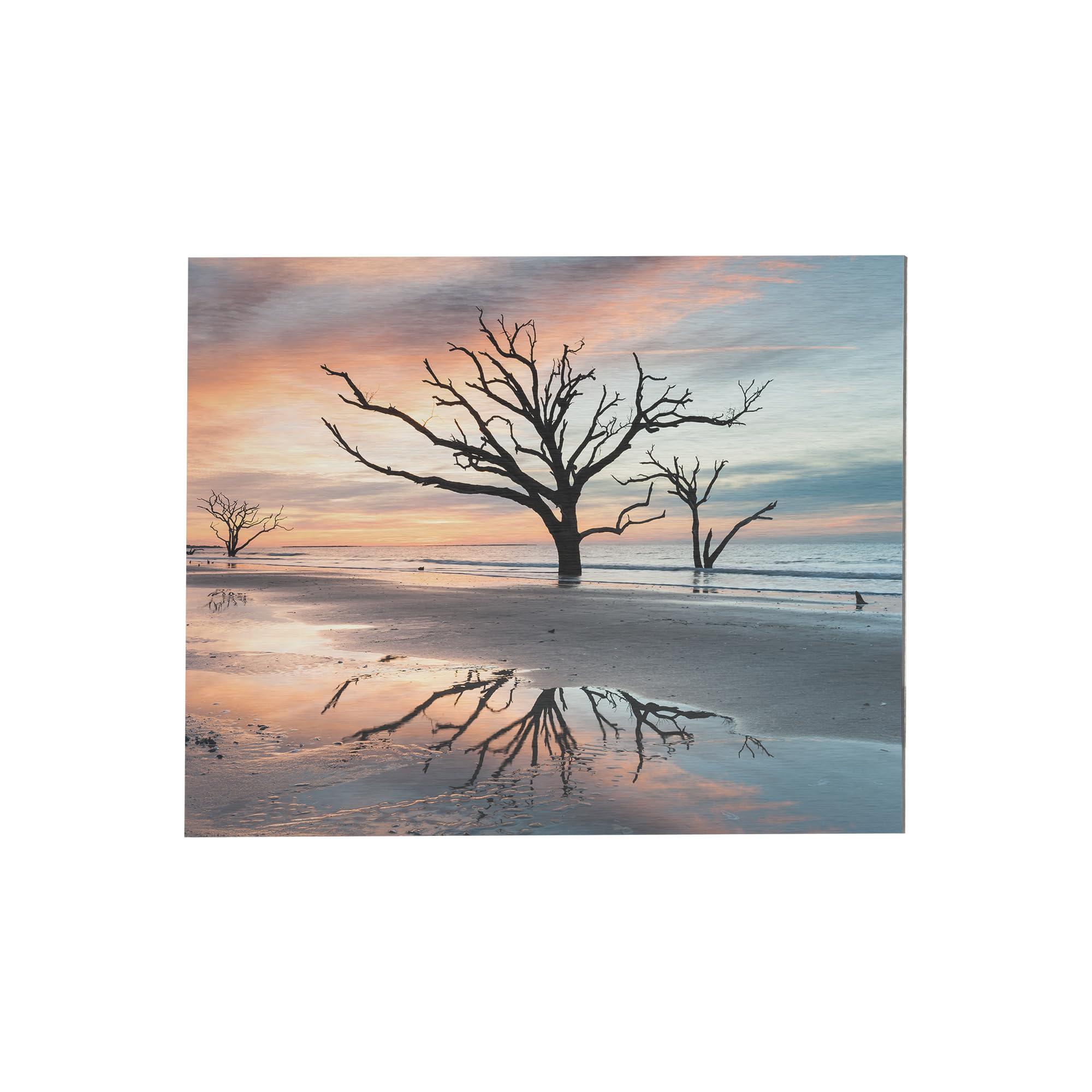 AlumaComp AlumaComp Aluminum Archival Painting & Mounting Panel 9x12", 4 Pack, Double-Sided, 100% Archival, Acid-Free, 4mm Thick, for All Media