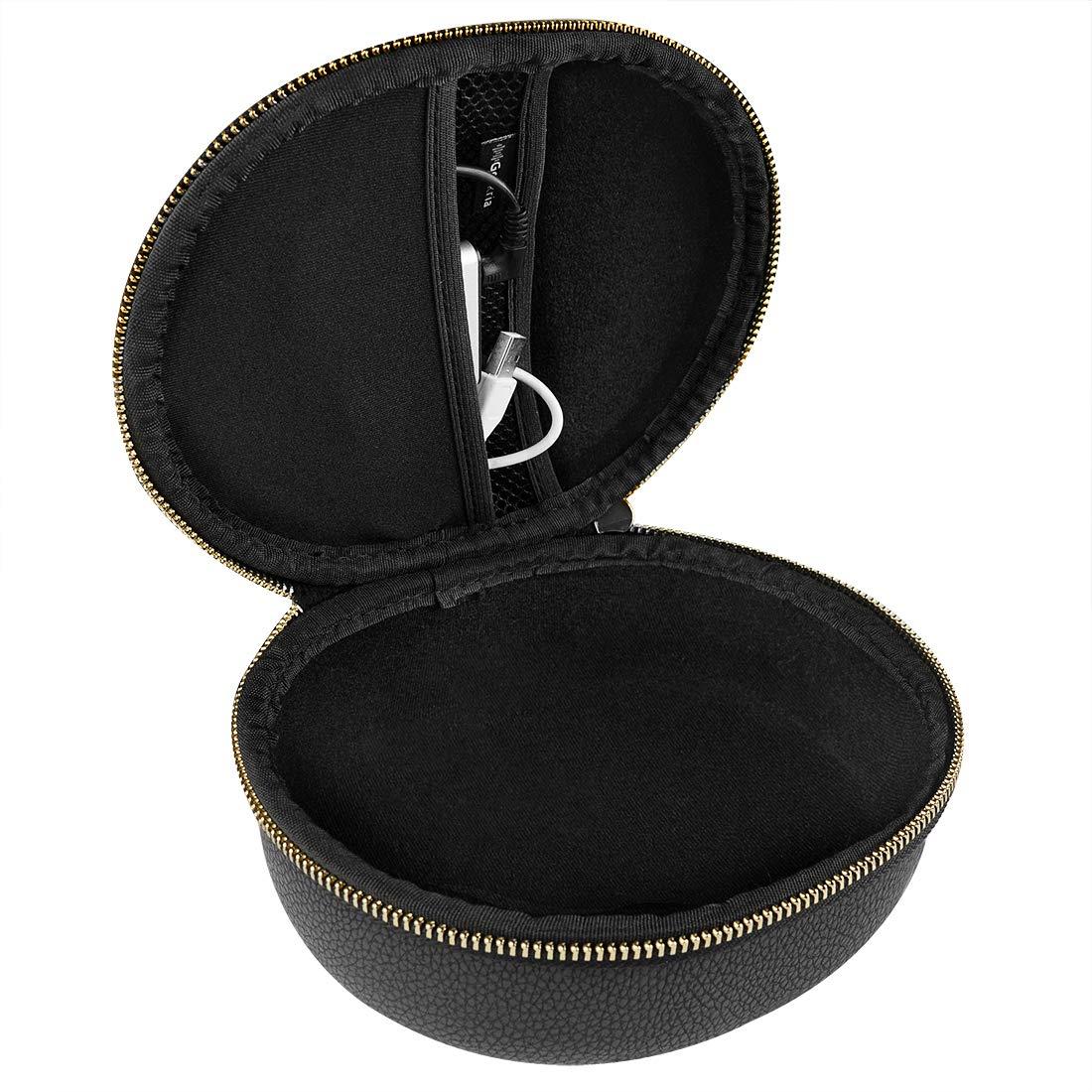 GEEKRIA Geekria Shield Headphones Case Compatible with Sennheiser Momentum 3 Wireless, PXC 550-II, HD 450BT, HD 4.50 Case, Replacement Hard Shell Travel Carrying Bag with Cable Storage (Black)