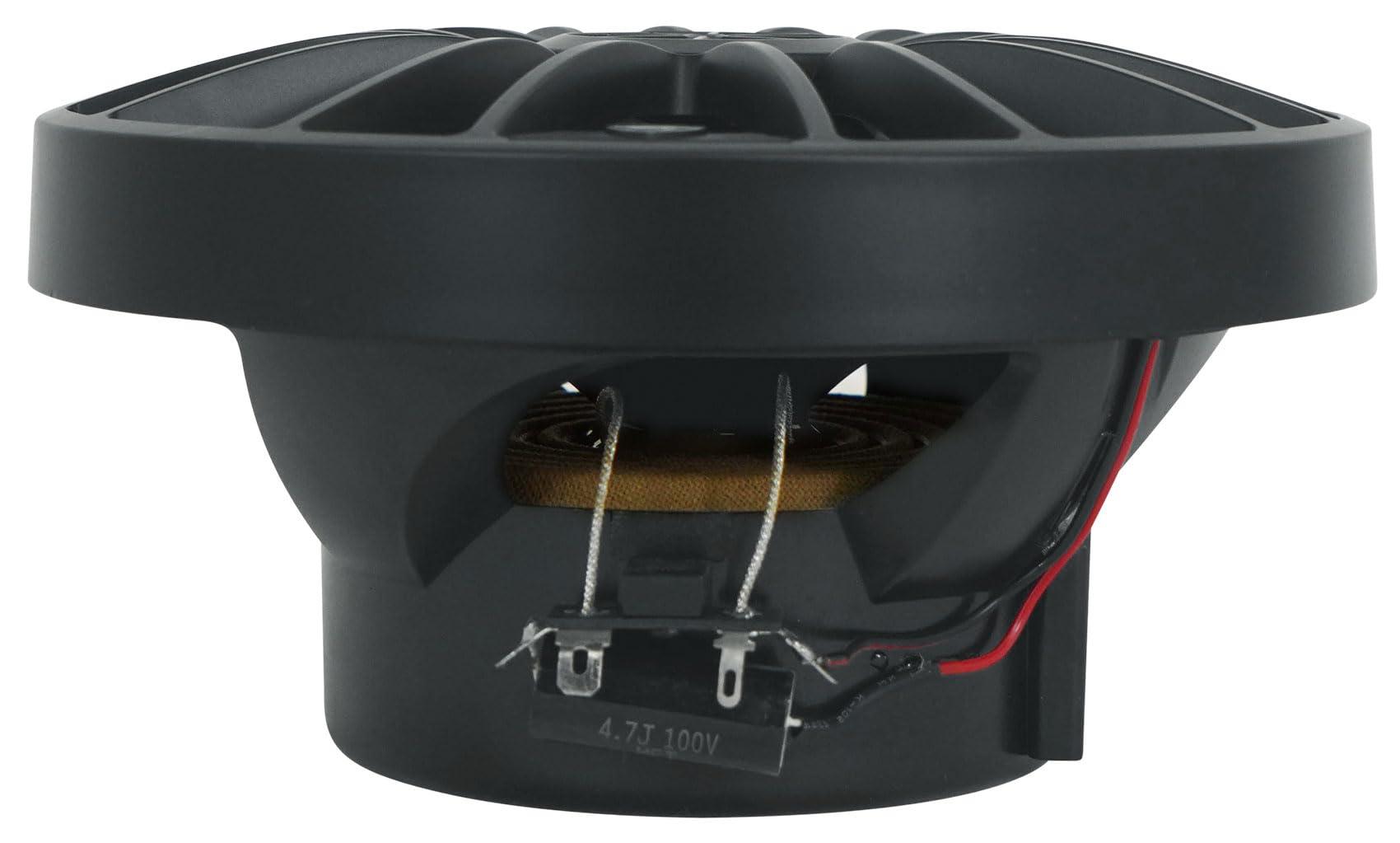 Rockville Rockville Pair RM-PREMIUM-65 Black 6.5" Marine Boat Speakers, 600W Peak/150W RMS, 4-Ohm, Crisp Audio, Waterproof Design, High-Power Handling for Boats and Outdoor Vehicles