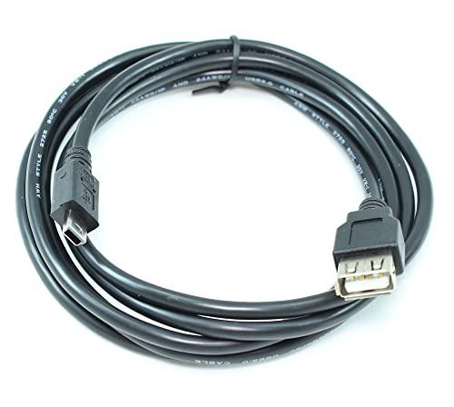My Cable Mart MyCableMart 6ft USB 2.0 Certified 480Mbps Type A Female to Mini-B/5-Pin Male Cable