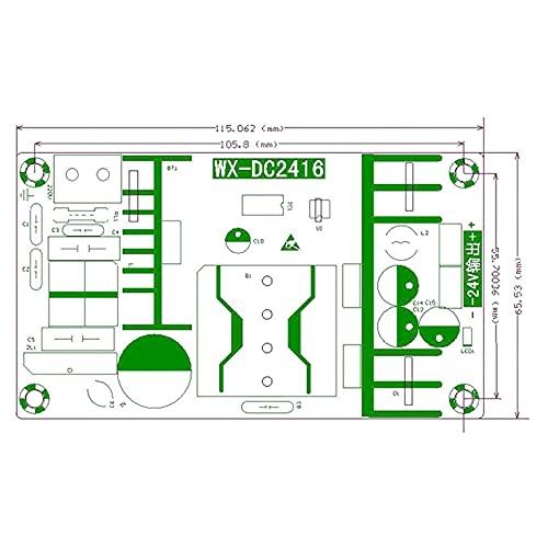 ElectronicMaker AC-DC Power Supply Module AC 100-240V to DC 24V 9A 150W Switching Power Supply Module