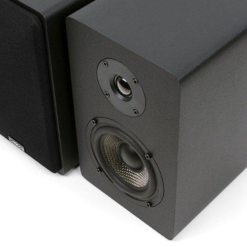 Micca Micca MB42X Advanced Bookshelf Speakers for Home Theater Surround Sound, Stereo, and Passive Near Field Monitor, 2-Way (Black, Pair)