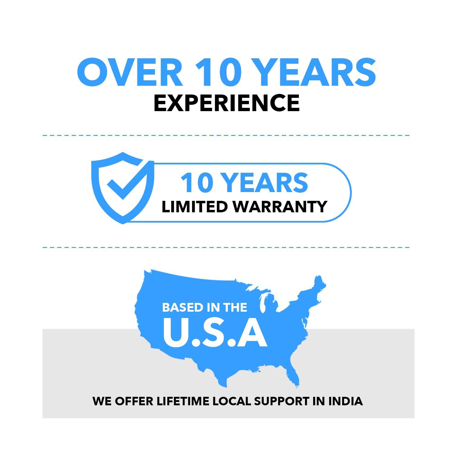 OREI OREI World Travel Plug Adapter - 2 USB + 1 Universal Outlets - Slots for Europe, Asia, China, Japan, Africa - Perfect for Cell Phones, Tablets, Cameras and More