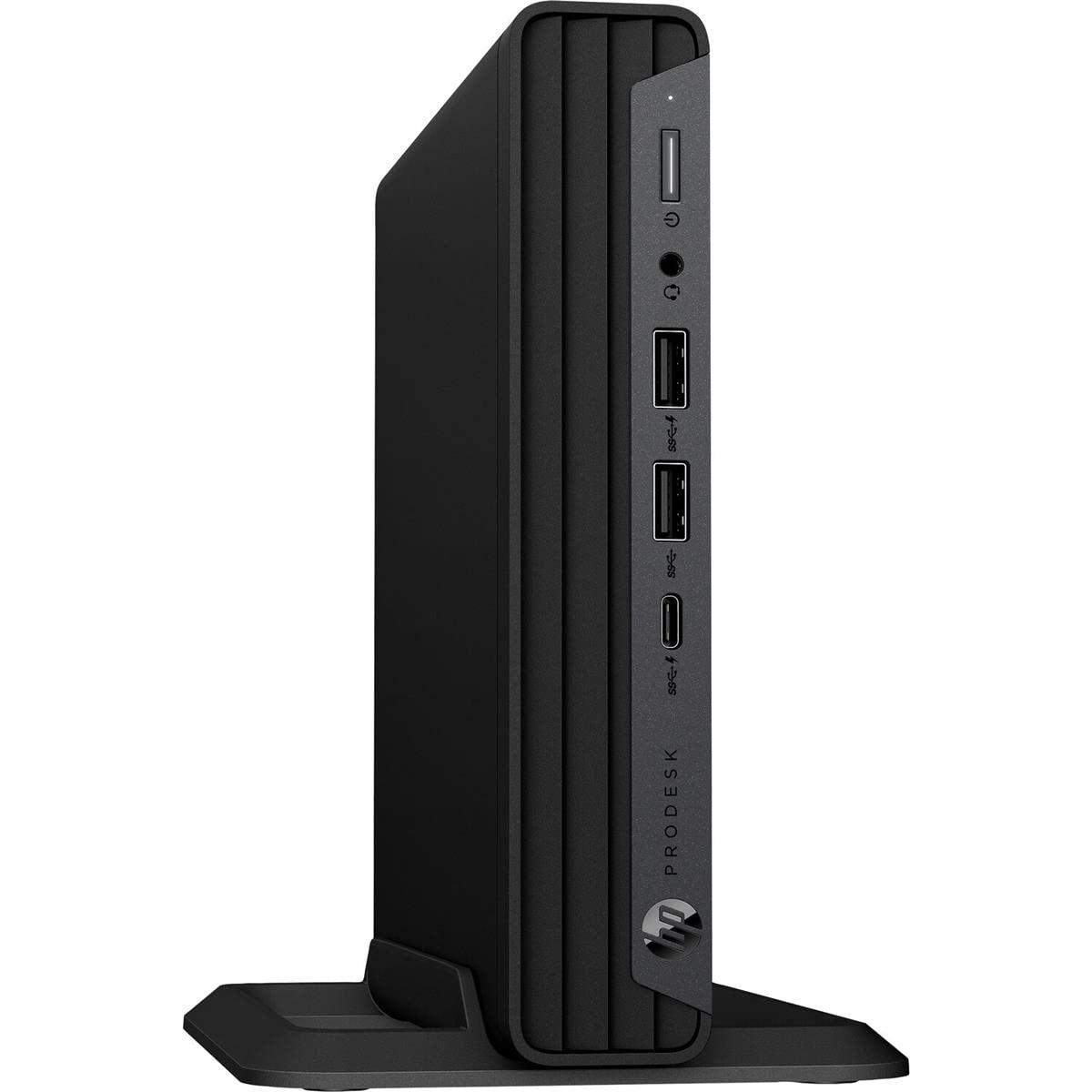 HP HP Mini Desktop ProDesk G6 Desktop Computer Intel Core i5 10th Gen i5-10500T Hexa-core 2.30 GHz 16 GB RAM 256 GB NVMe M.2 SSD Windows 11 WiFi Bluetooth (Renewed)