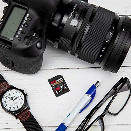 Ritz Gear Ritz Gear Extreme Performance 128GB [10-Pack] SDXC V30 UHS-I Class 10 Storage Card | 90/60 MB/s Read/Write Speed for DSLR & 3D Camera, 4K HD Video, Pro Videographers & Vloggers