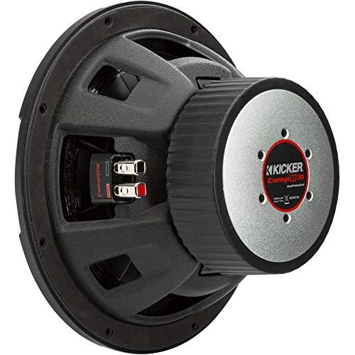 KICKER KICKER 48CWR102 CompR 10" Subwoofer, DVC, 2-ohm - Includes Speaker Wire