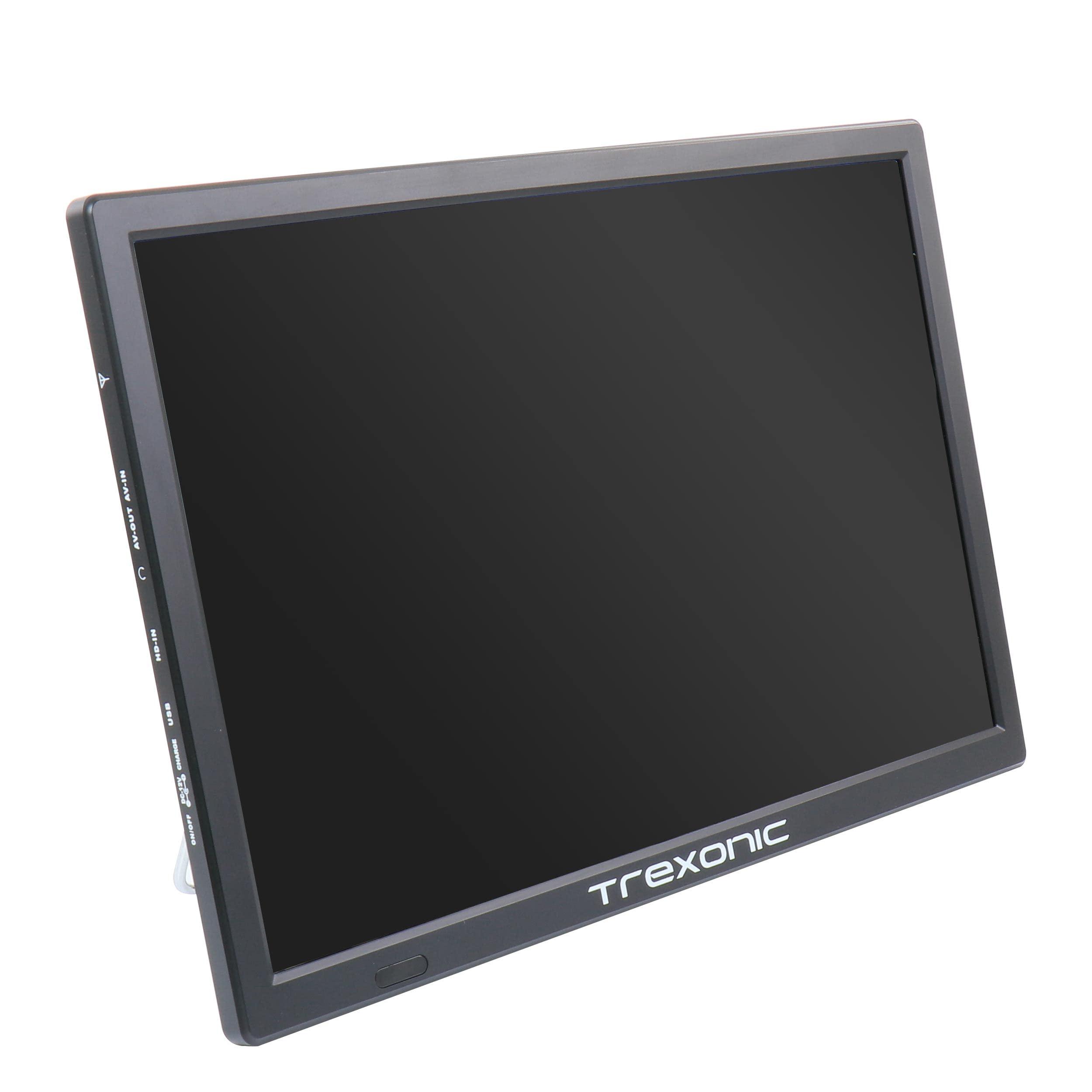 Trexonic Trexonic Portable Rechargeable 15.4 Inch LED TV with HDMI, SD/MMC, USB, VGA, AV in/Out & Built-in Digital Tuner, TRX-D15