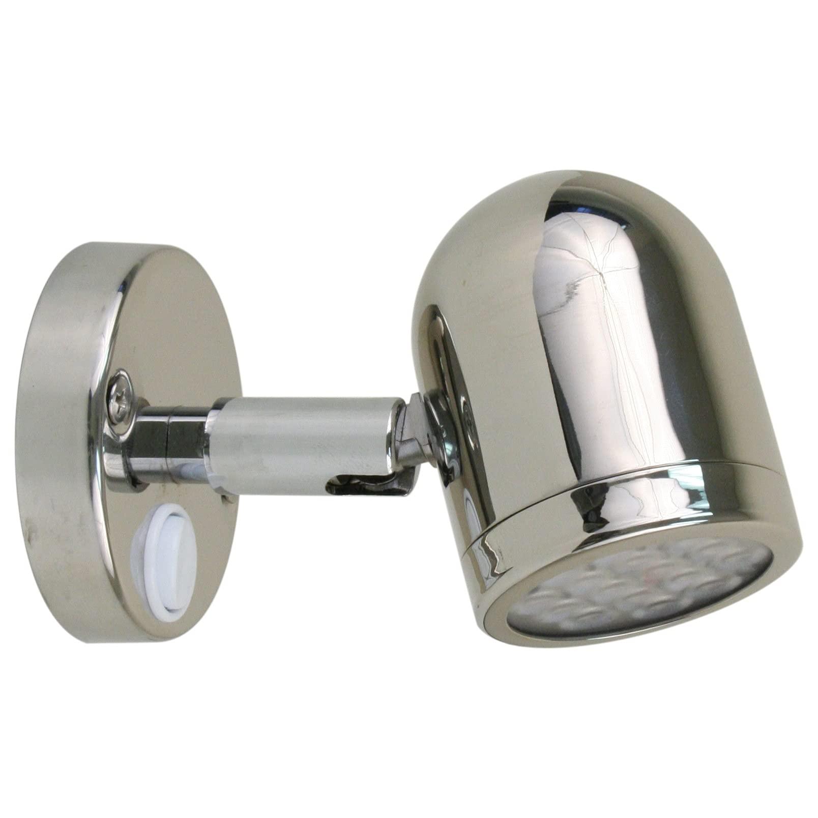 Boating Accessories Scandvik LED 304 Stainless Steel LED Reading Light - 8-30V