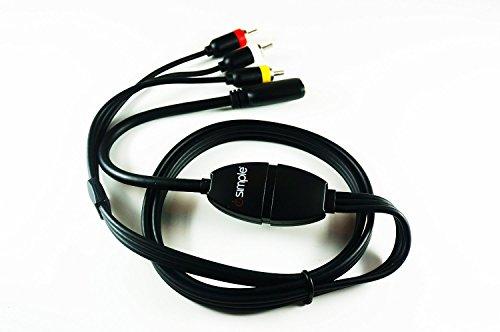 iSimple iSimple ISHD01 MediaLinx HDMI To Composite Video/Audio Adapter Cable (Black)