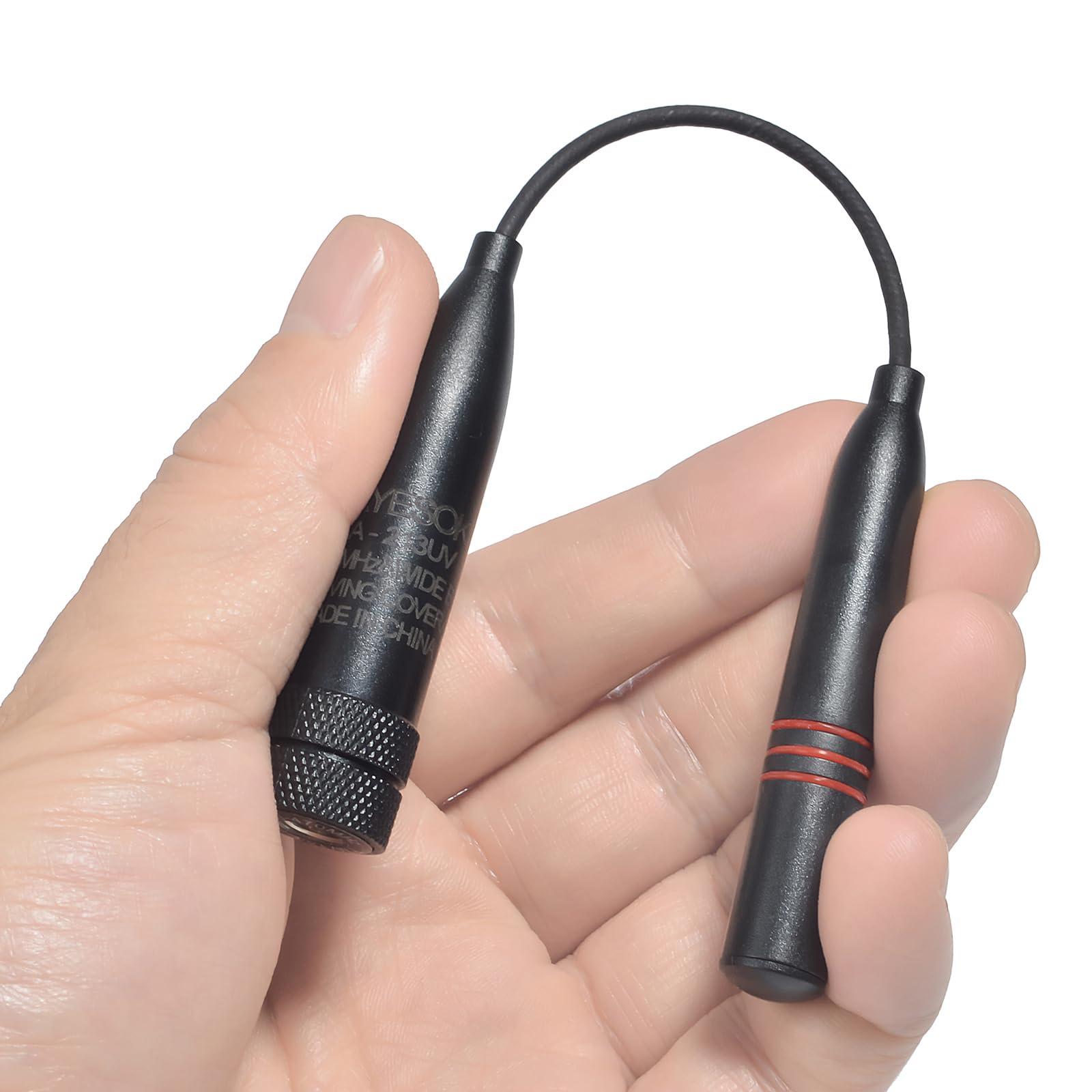 UAYESOK UAYESOK Dual Band HT Antenna SMA Male Connector VHF UHF Ham Radio Antenna for TYT MD-380 MD-390 YAESU FT-60R VX-6R VX-7R VX-170 VX-500