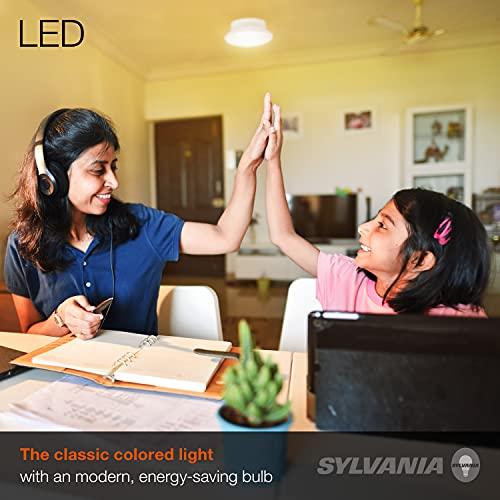 LEDVANCE SYLVANIA Ultra LED Ceiling Light Bulb, 60W Equivalent, Efficient 9W, 700 Lumens, Frosted, Non-Dimmable, 2700K, Soft White - 1 Pack (75080)