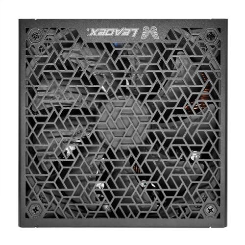 SUPER FLOWER Super Flower Leadex VII XG 1000W 80+ Gold, Cybenetics Platinum, Full Modular, ATX 3.1 & PCIe 5.0, W/12VHPWR Cable (2x8pin - 16pin Native Cables), Power Supply, FDB Fan, SF-1000F14XG, Black Version