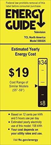 TCL TCL 55" Class 5-Series 4K UHD Dolby Vision HDR Roku Smart TV - 55S525