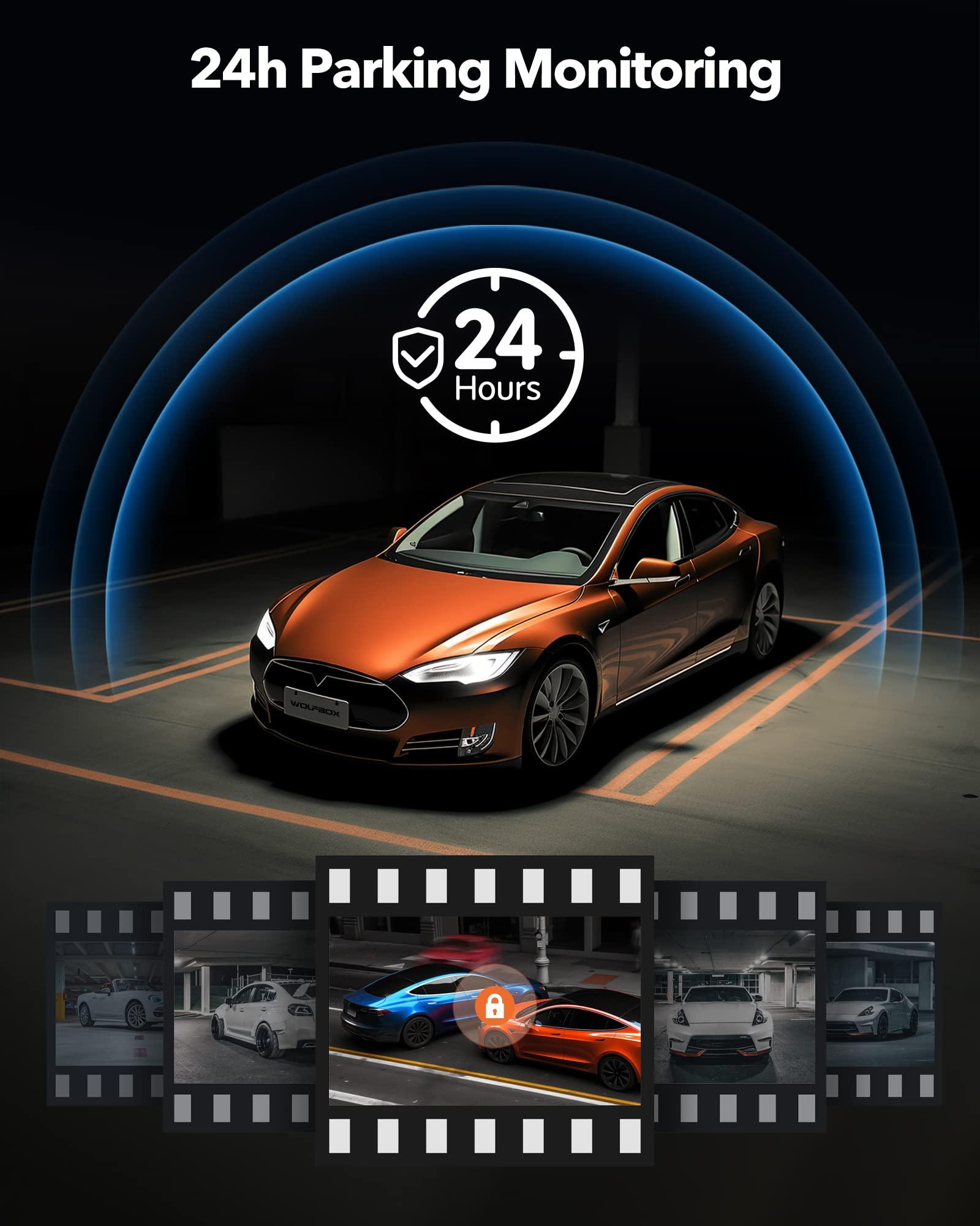 WOLFBOX WOLFBOX G840H Mirror Dash Cam & Circular Polarizing Lens