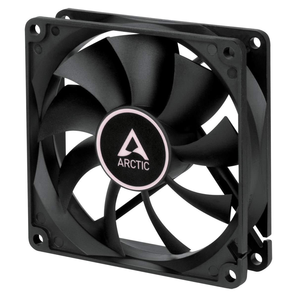 ARCTIC ARCTIC F9 PWM PST - 92 mm PWM PST Case Fan with PWM Sharing Technology (PST), Quiet Motor, Computer, Fan Speed: 150-1800 RPM - Black