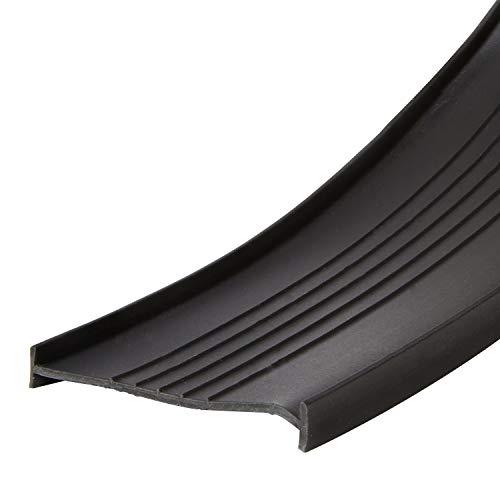 Frost King Frost King RV18 Vinyl 2-Car Garage Door Bottom Weather-Seal Replacement, Black