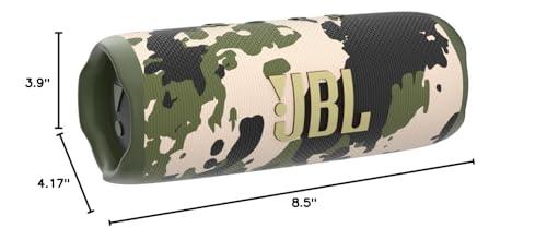 JBL JBL Flip 6 - Portable Bluetooth Speaker, powerful sound and deep bass, IPX7 waterproof, 12 hours of playtime, JBL PartyBoost for multiple speaker pairing for home, outdoor and travel (Camo)