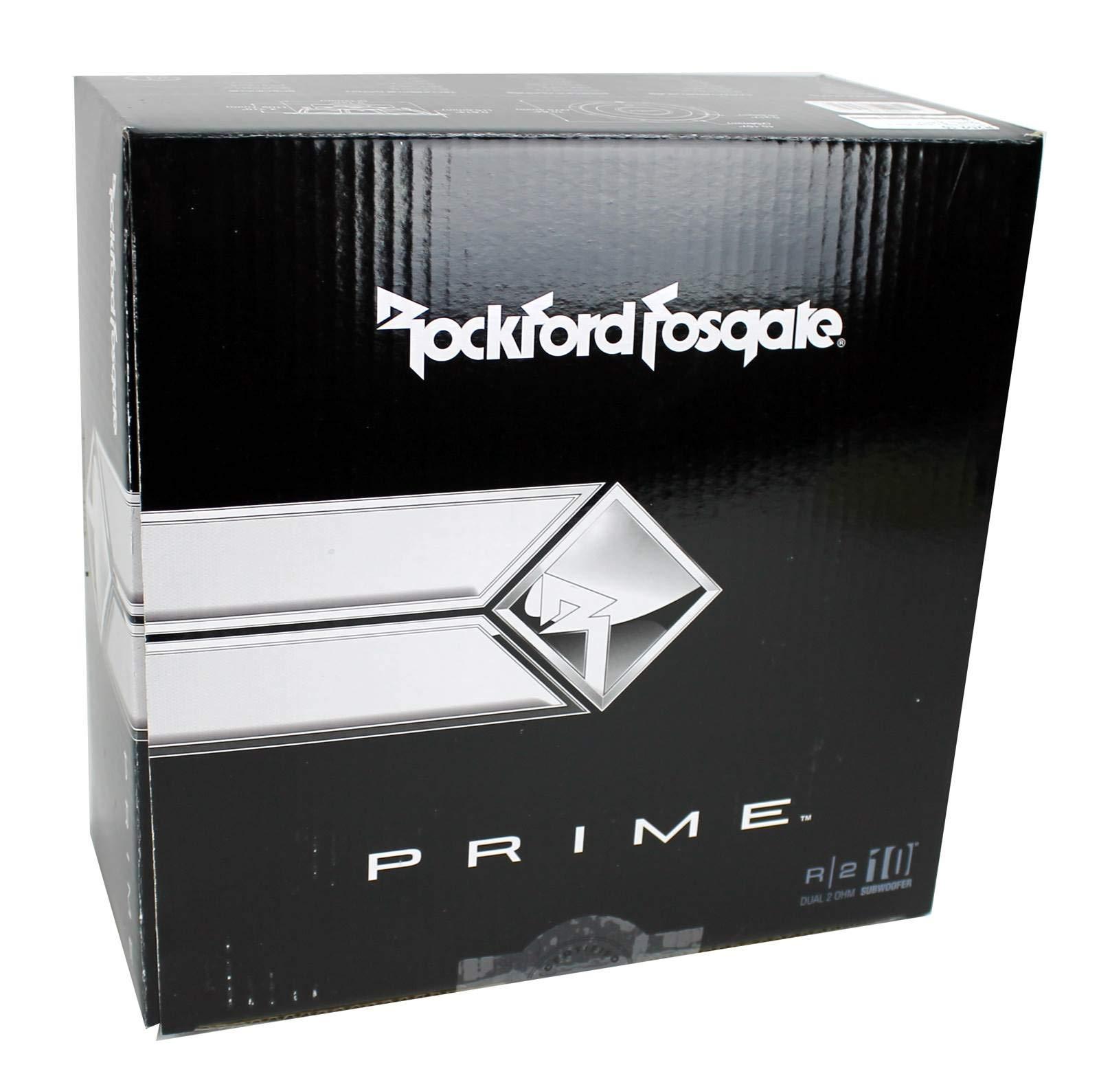 Rockford Fosgate Rockford Fosgate 2 New R2D2-10 1000W 10\" 2-Ohm Car Audio Subwoofers Subs R2D210