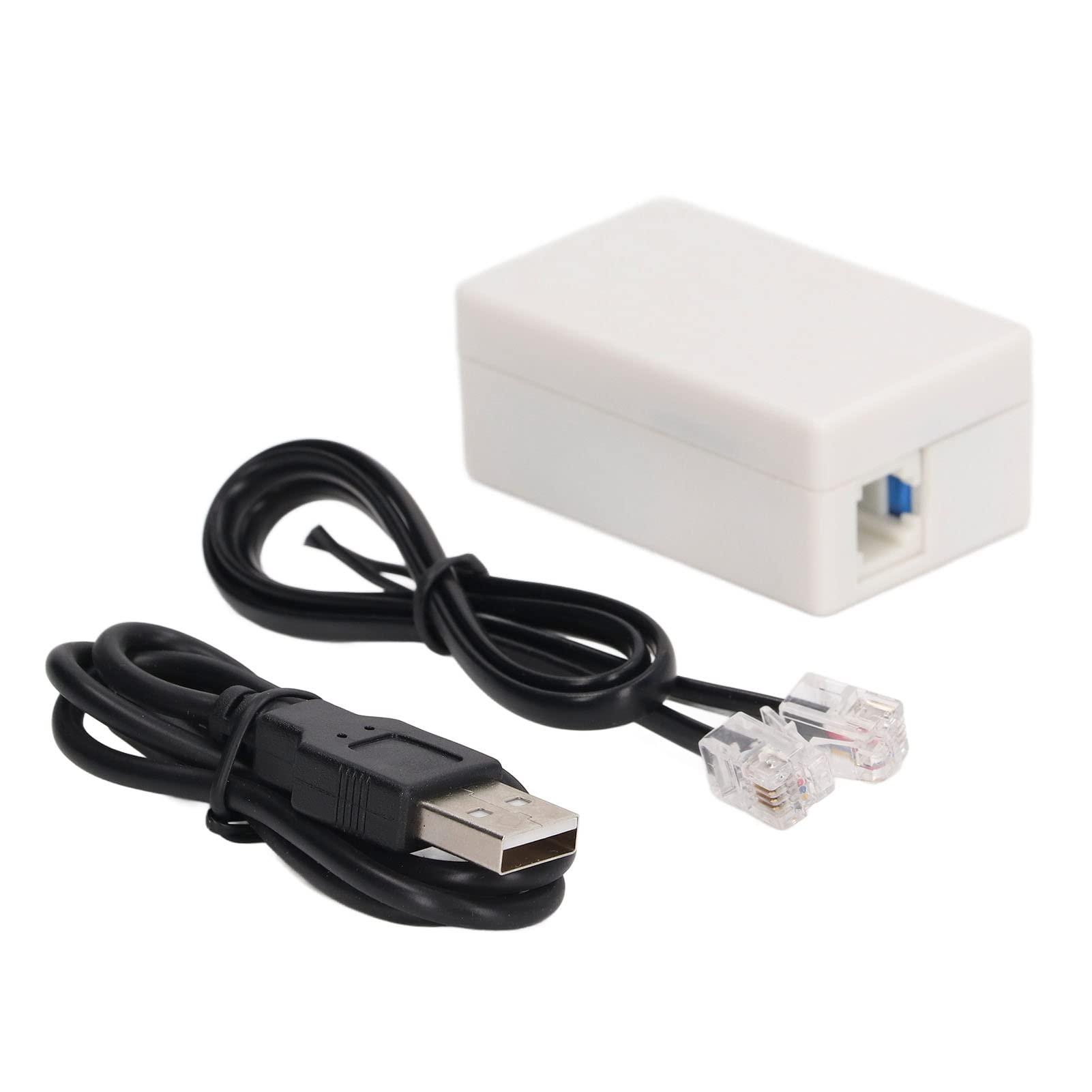 Acogedor Landline Phone Call Recorder for All Analog Phone Lines System, Automatic Telephone Recording Device, Support Recording, 32GB