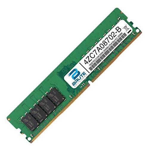 Brute Networks Brute Networks 4ZC7A08702-BN - 16GB DDR4-2666Mhz 2Rx8 Non-ECC UDIMM (Compatible with OEM PN# 4ZC7A08702)