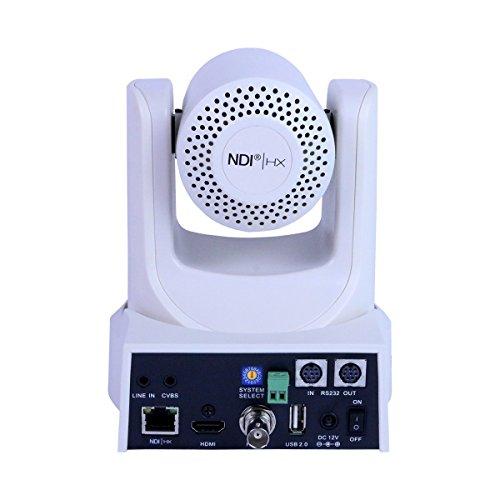PTZOptics PTZOptics 30X-NDI 1080p Indoor Network Broadcast Camera - White