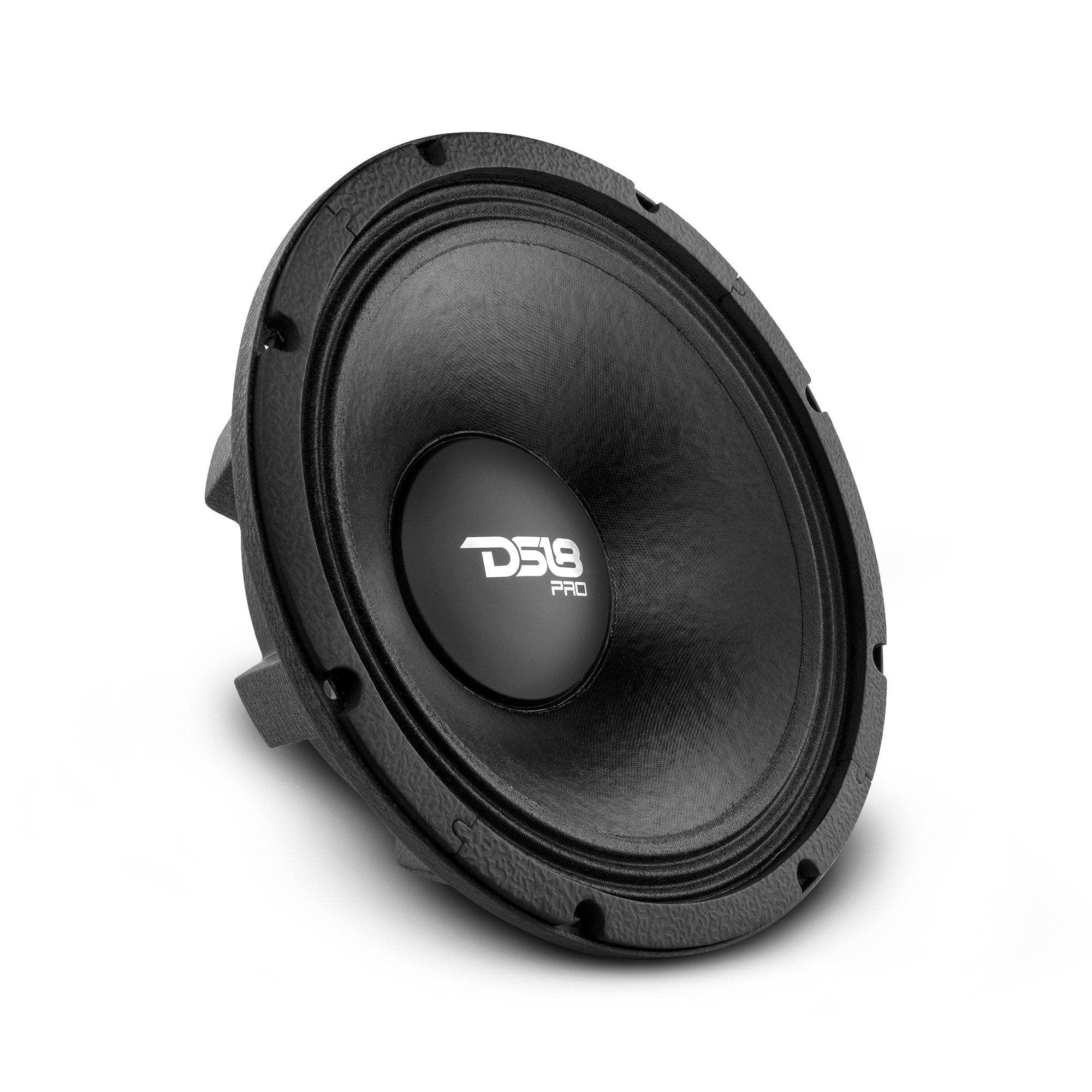 DS18 DS18 PRO-XLNEO12MB 12" Car Audio Mid-Bass Loudspeaker with Neodymium Magnet 2000 Watts Max Power 1000 Watts Rms 4" Voice Coil 8-Ohm - The Loudest Midbass Ever - 2 Speakers