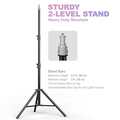 LS LIMO STUDIO LIMOSTUDIO LimoStudio (LED Super Bright) 3400W Output Remote Control, 22 x 32 inch Softbox Continuous Lighting Kit, 3000K-5500K Adjustable Color & Brightness, 12600 Lumen, 95>CRI, Soft Box Diffuser, AGG3214