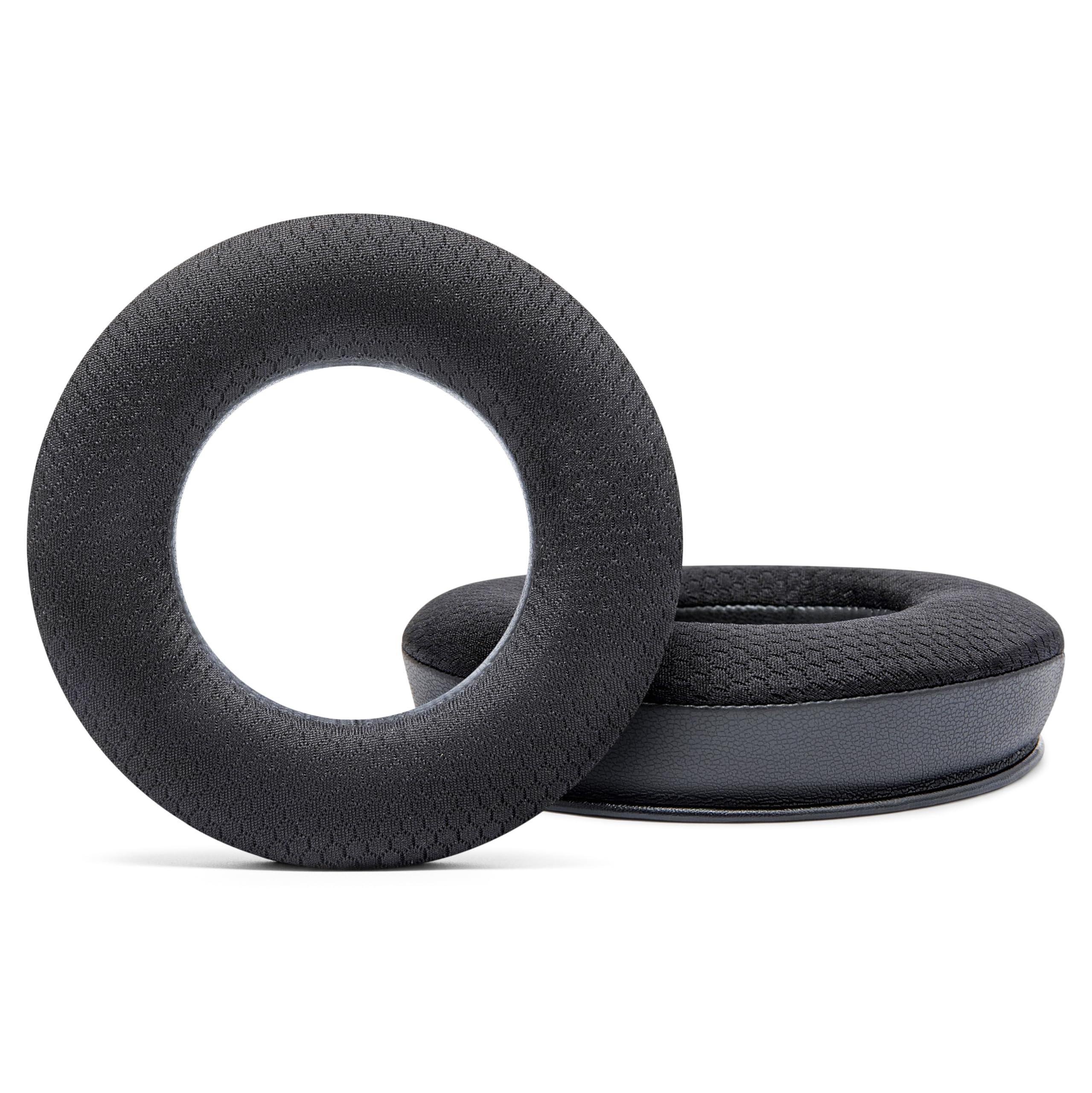 WC WC Freeze DT770 - Cooling Gel Ear Pads for Beyerdynamic DT770, DT990, DT880, MMX300, DT1770, DT1990 Headphones | Sport Fabric Exterior, Noise Isolation, Enhanced Foam, Cooler for Longer | Black