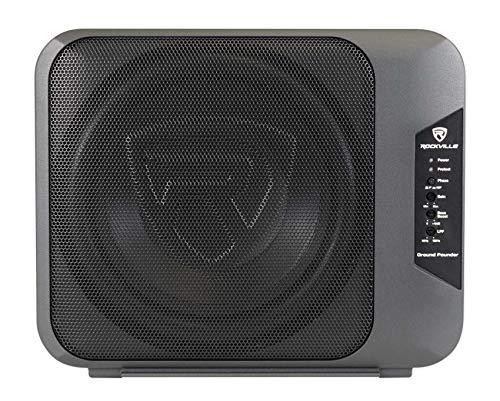 Rockville Rockville Ground Pounder 800 Watt Powered Dual 10" Loaded Car Subwoofer+Amp Kit