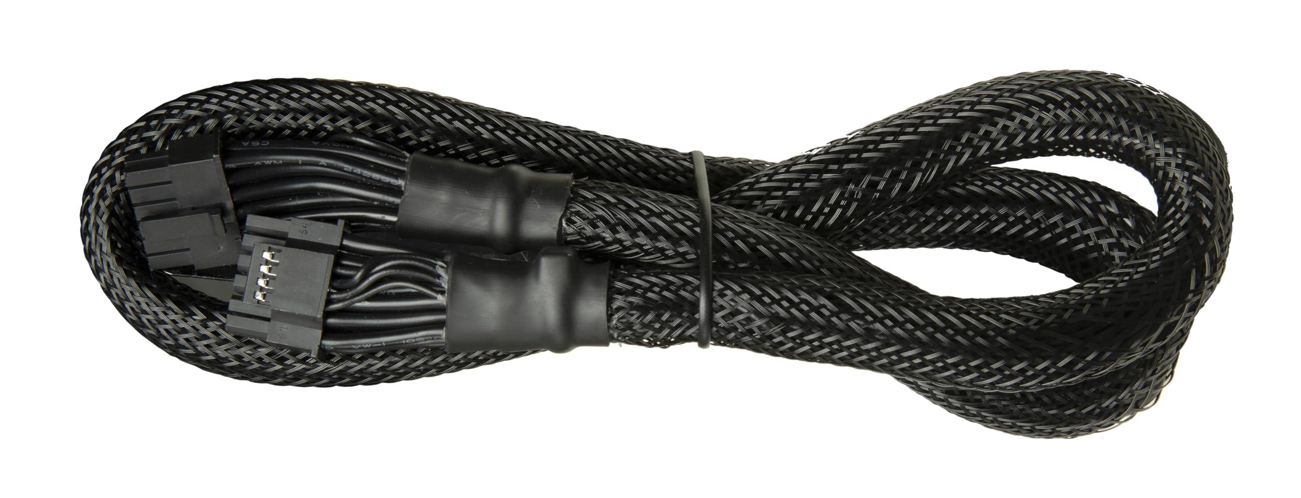 COUGAR COUGAR GEX X2 1000, ATX3.0 Power Supply, PCIE Gen5.0, 12VHPWR, 80Plus Gold Certificate, Cybenetics Platinum, 140mm Length, 10-Year-Warranty