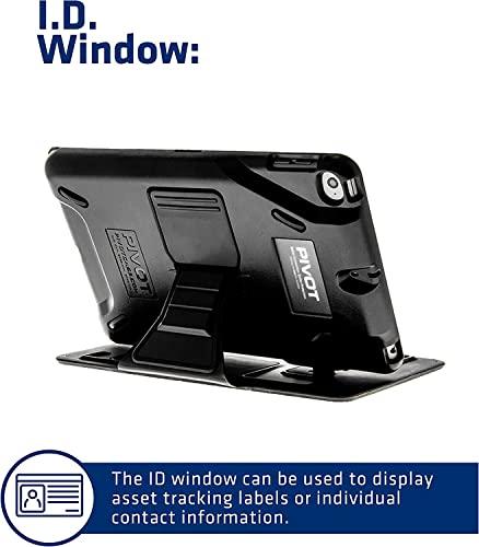 PIVOT PIVOT MN5 Versatile Tablet Case - Fits iPad Mini 5th gen & iPad Mini 4-360 Degree Protection - for Professional Pilots, General Aviation - Gray