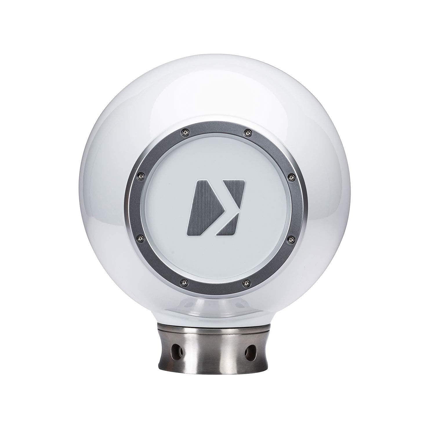 KICKER KICKER KMFC 9-Inch Tower System Speakers - White (Renewed)