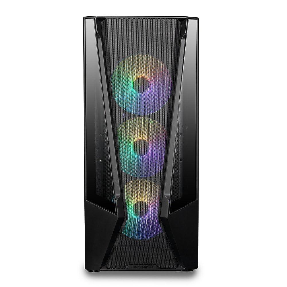 iBUYPOWER iBUYPOWER TraceMesh 7 Gaming Desktop PC, 14th Gen Intel 20-Core i7-14700F, NVIDIA GeForce RTX 4060, 32GB DDR5 RAM, 2TB SSD, Gaming Keyboard and Mouse, Windows 11 Home