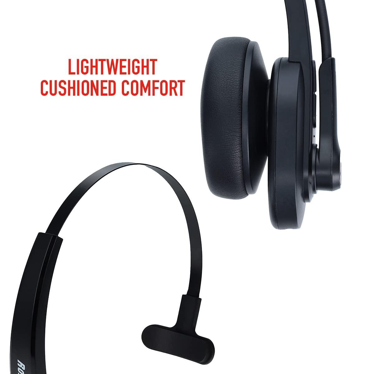 RoadKing RoadKing Truck Driver Headset RKING2000 Noise Cancelling Truck Driver Bluetooth Headset Wireless Headphones w/Mic