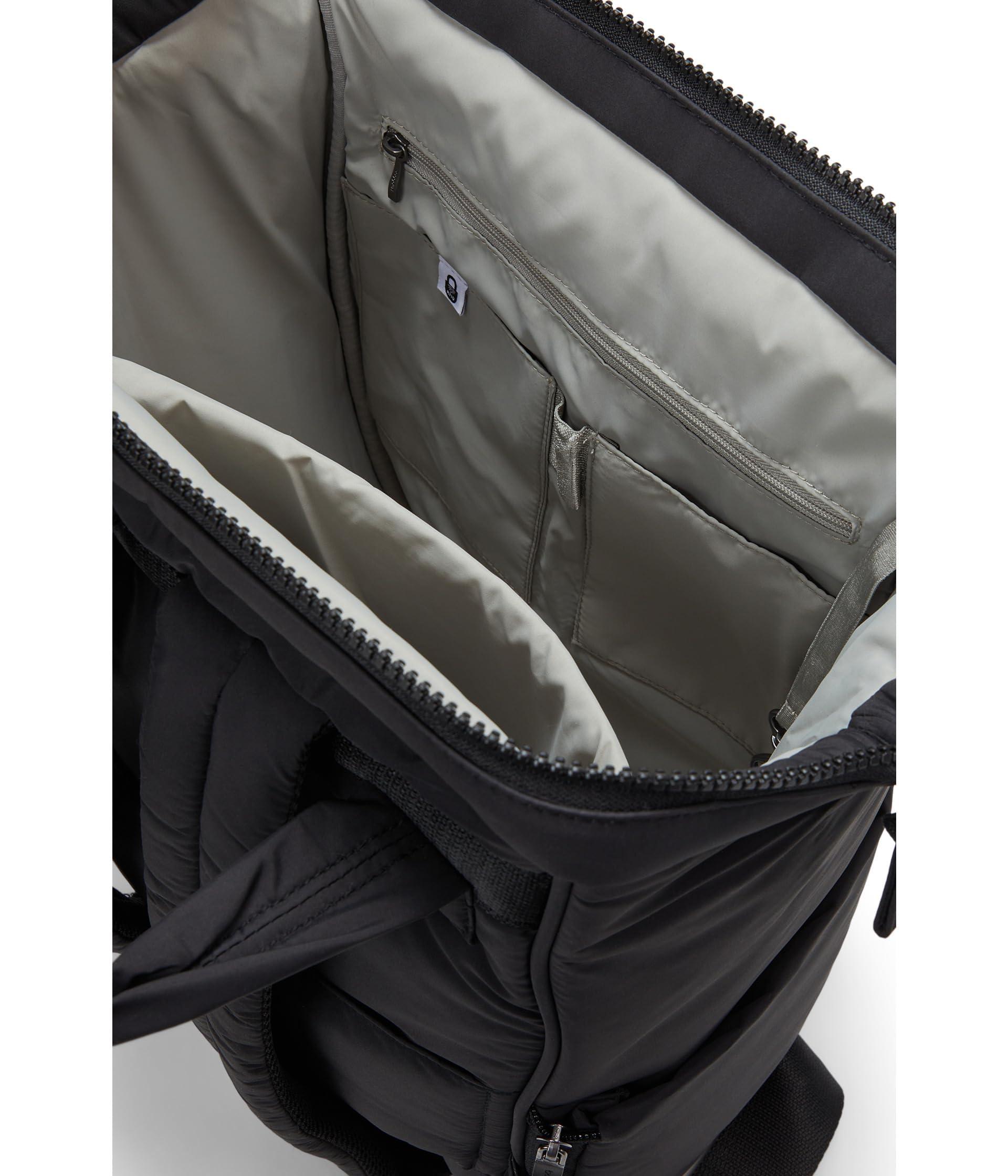 Baggallini Baggallini Chelsea Laptop Backpack, Black Puff