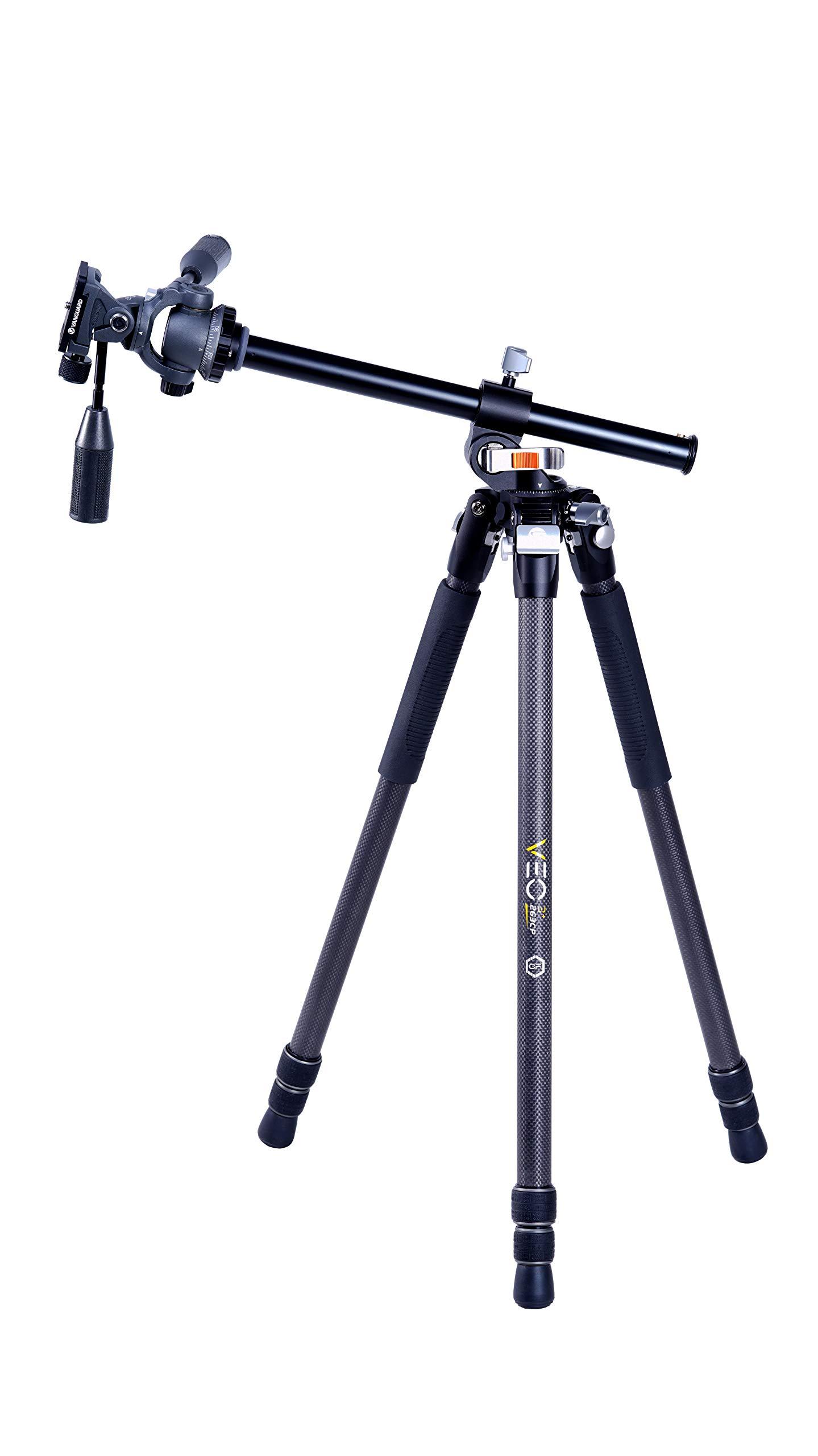 VANGUARD Vanguard VEO3+263CP Carbon Fiber Tripod with Panhead and Multi-Angle Center Column for Overhead Shots
