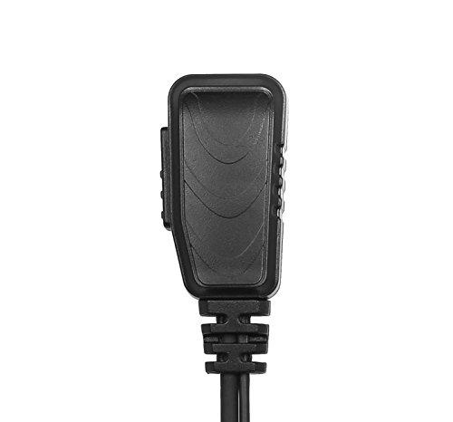 Bommeow Bommeow BDS15-H2 D-Shape Style Earphone with PTT MIC for 1 Pin 2.5mm Cobra Hytera TC-320 BD352