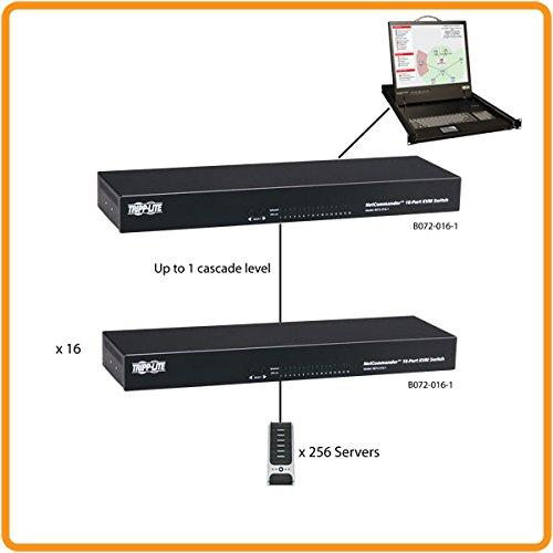Tripp Lite Tripp Lite B072-016-1 16-Port NetCommander 1U Rackmount Cat5 KVM Switch